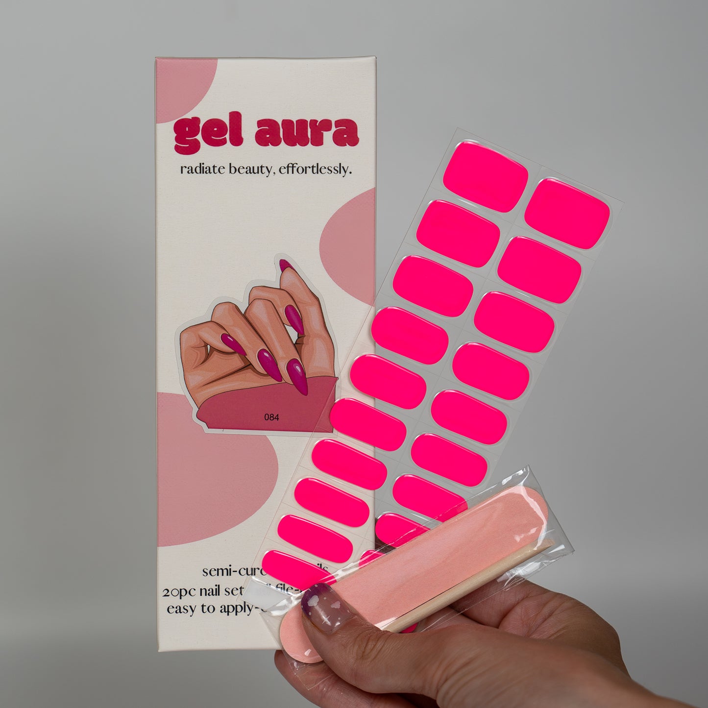 Gel Aura Gel Sticker Pack