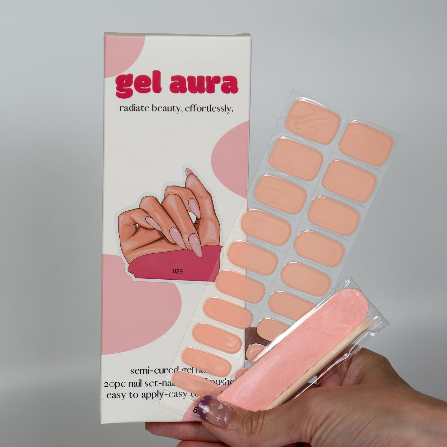 Gel Aura Gel Sticker Pack