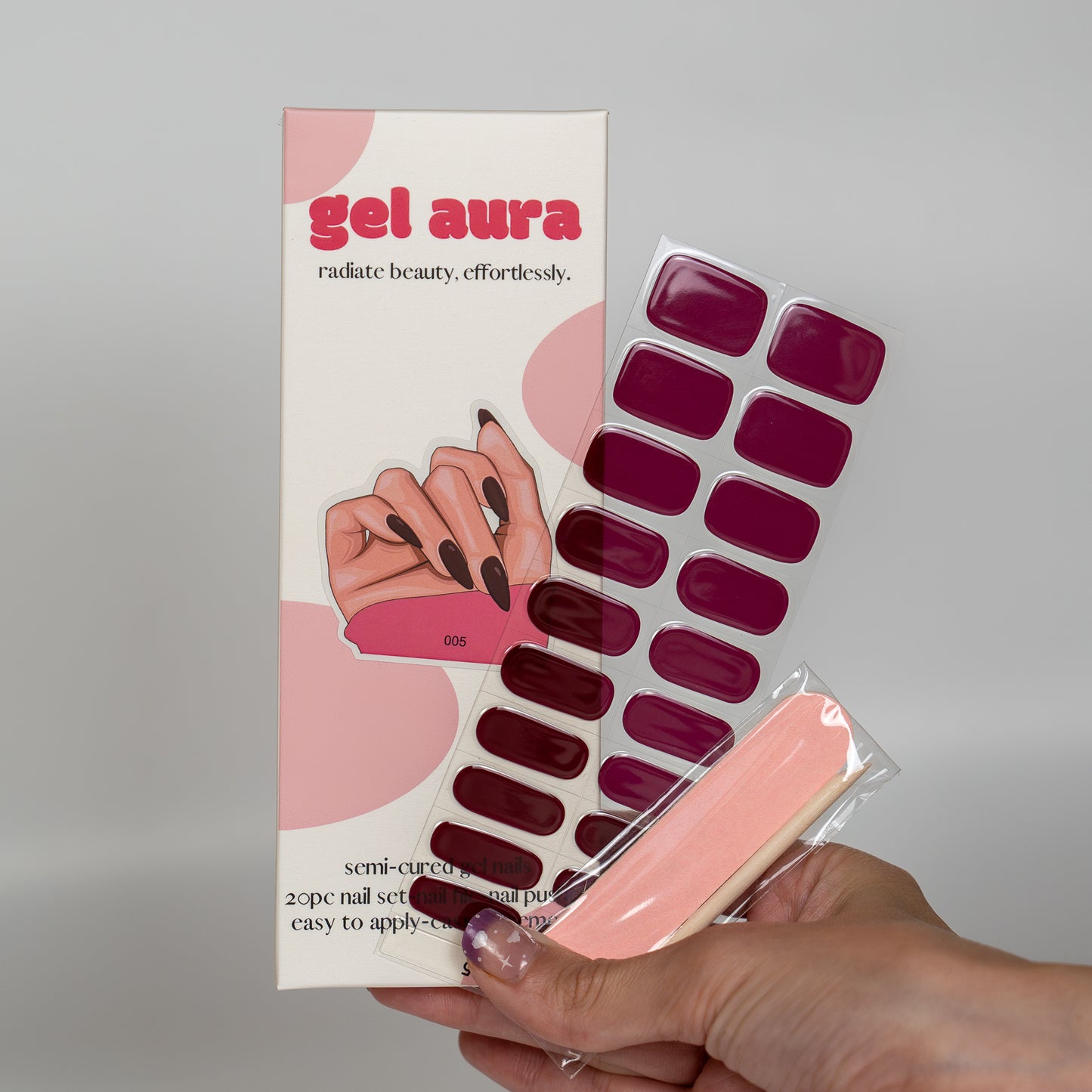 Gel Aura Gel Sticker Pack