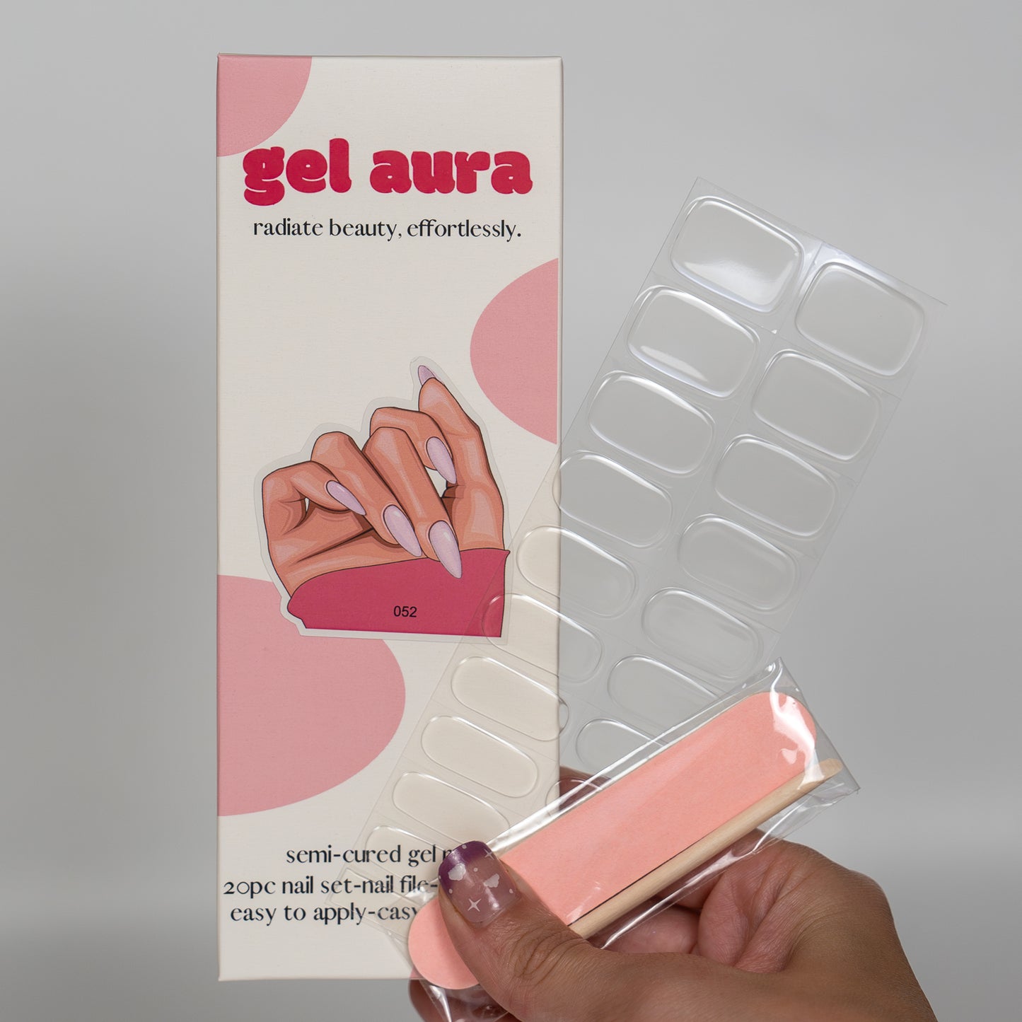 Gel Aura Gel Sticker Pack