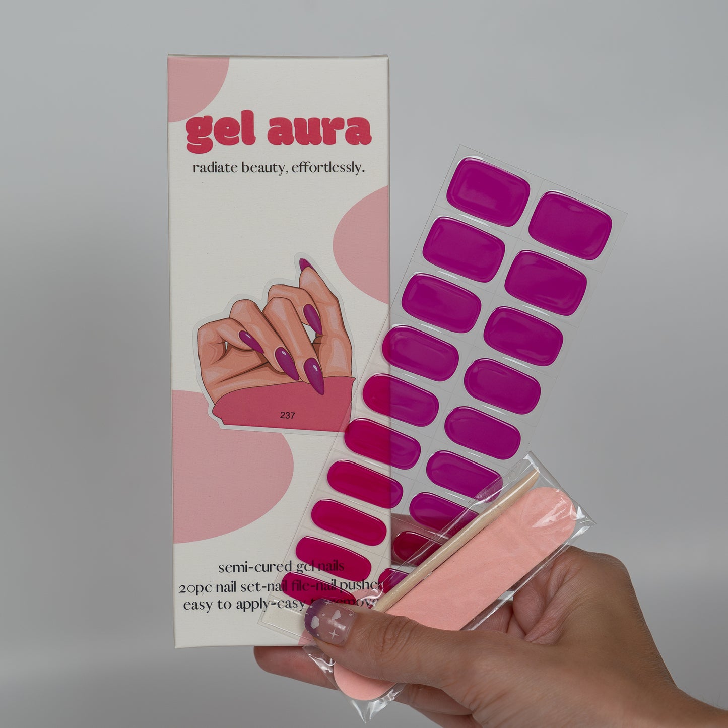 Gel Aura Gel Sticker Pack